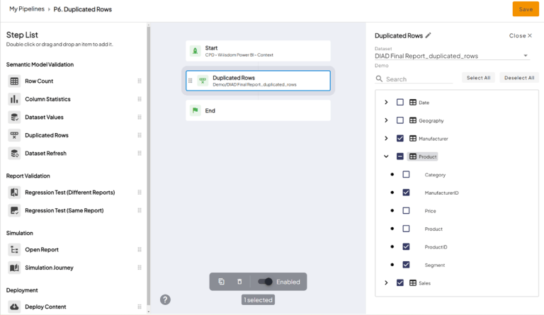How to quickly identify duplicated rows in Power BI with Wiiisdom