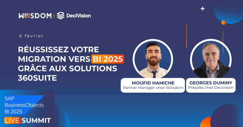 Réussissez votre migration vers SAP BI 2025 grâce aux solutions 360Suite
